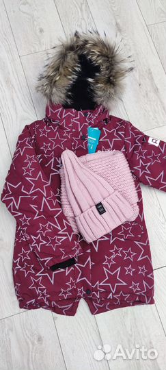 Шапка тыковка детская и снуд