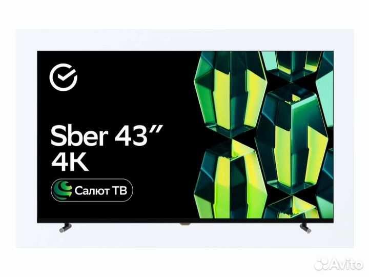 Умный телевизор Sber 4K UHD 43