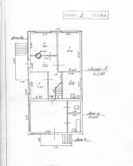 Коттедж 100 м² на участке 10 сот.