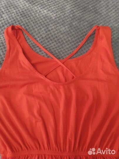 Красное платье 46 размер