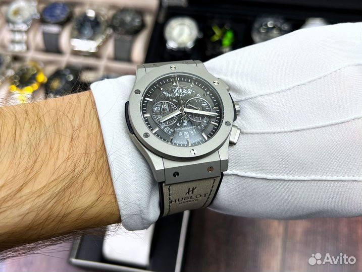 Мужские часы Hublot Скелетон