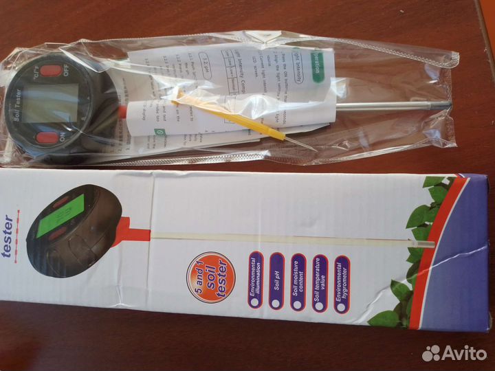 Цифровой тестер для контроля за ростом растений