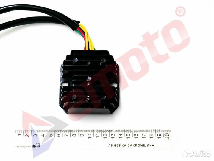 Реле регулятор напряжения (реле зарядки) 4T 125-15