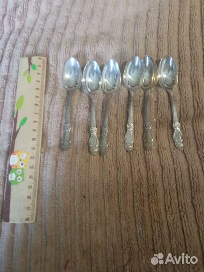 Кофейные ложки мельхиор