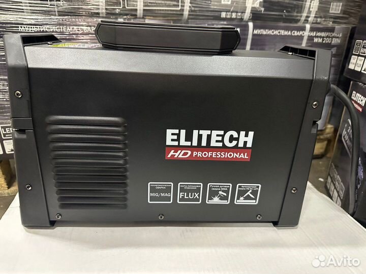 Сварочный инвертор Elitech HD WM 200 SYN