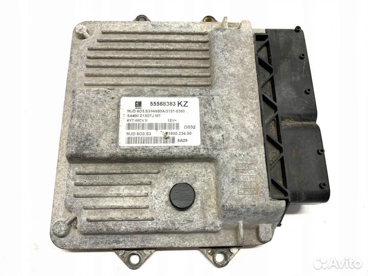 Блок эбу 55568383 KZ HW03A mjd6o3.S3