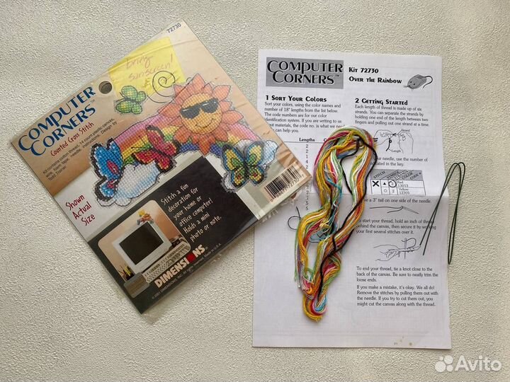 Набор для вышивания крестом Dimensions остатки