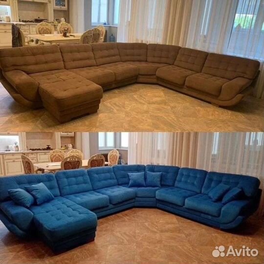 Перетяжка мягкой мебели