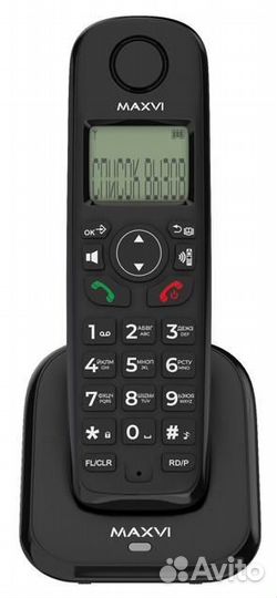 Радиотелефон Maxvi GA-01 black