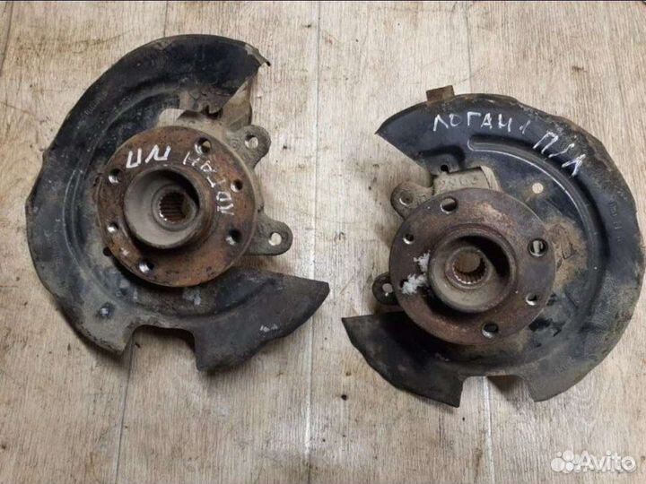 Кулак поворотный передний Renault Logan 1.6