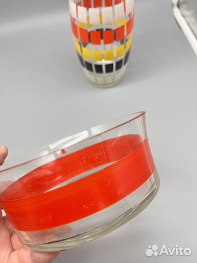 Графин, ваза Три цвета Автор Силко