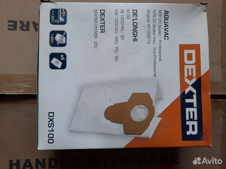 Пылесос строительный dexter