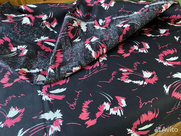 Ткани СССР Сатин Хлопок Ситец Поплин