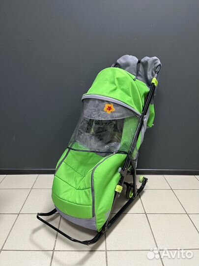 Санки коляска Galaxy kids