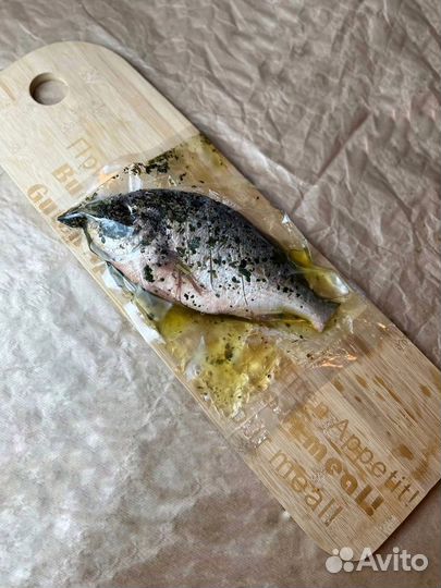 Дорада в различных маринадах