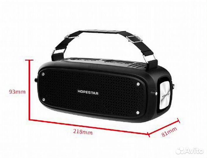 Колонка Hopestar A21 с Type-C + Powerbank