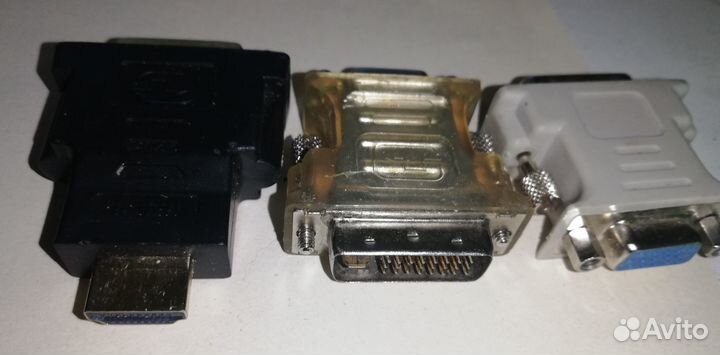 Кабели DVI,VGA, hdmi, переходники,Аудио перех каб