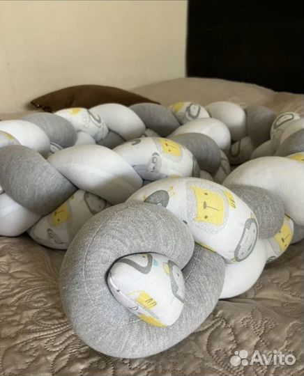 Бортик косичка