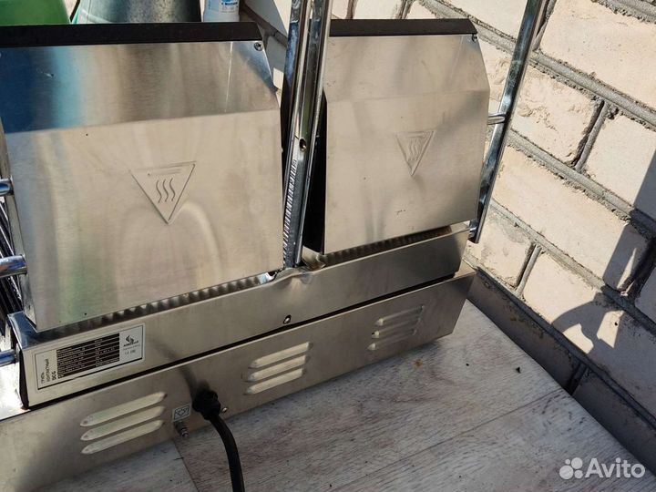 Электрогриль airhot DST 2х секционный