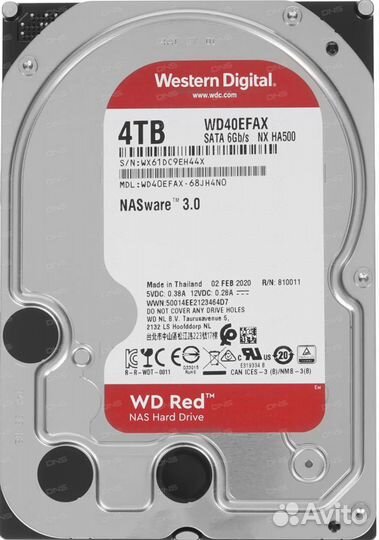 Жесткий диск hdd WD 4тб