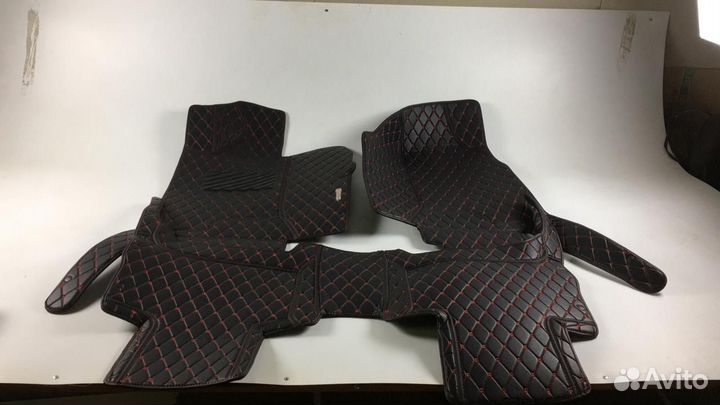3D Коврики Audi A6 из Экокожи