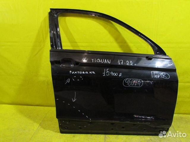 Дверь передняя Volkswagen Tiguan 17-22г 96074