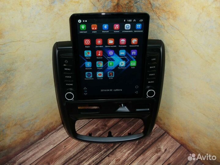 Магнитола Renault Duster 2010-2015 Tesla Android
