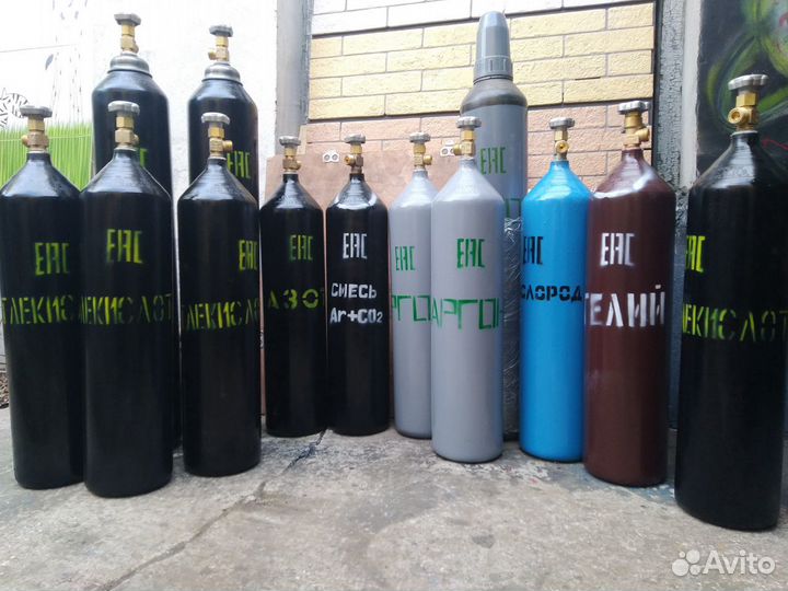 Баллон аргоновый 10л 15л 20л 40л