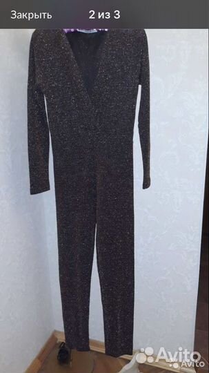 Вечерний комббинезан 42-44 размера