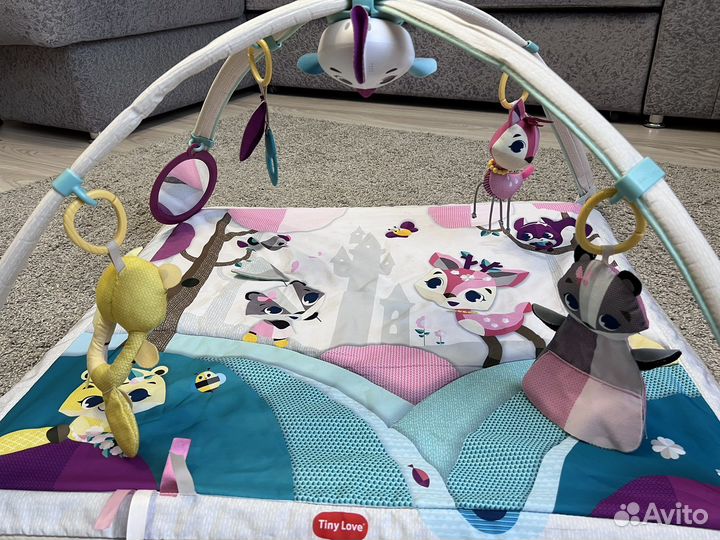 Развивающий коврик tiny love принцесса