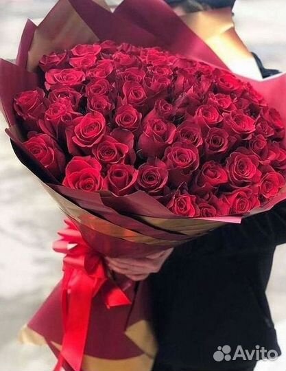 Высокие розы Гигантские розы Доставка цветов