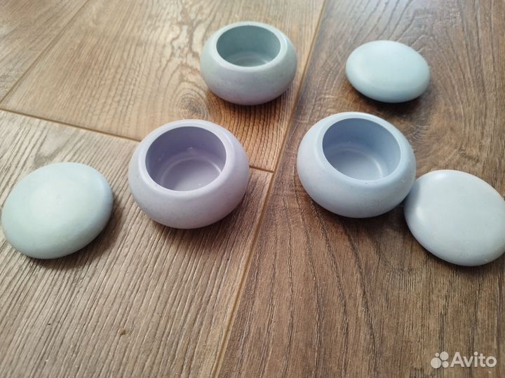 Гипсовые чаши для свечей