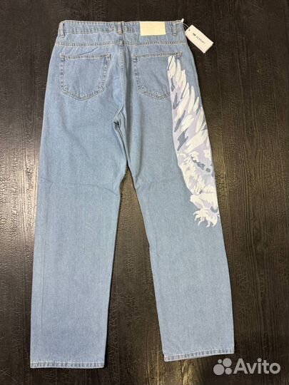 Джинсы Lacoste с крокодилом