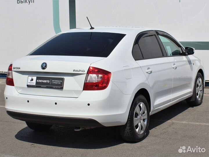 Skoda Rapid 1.6 AT, 2015, 99 100 км