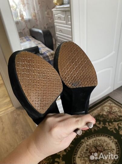 Ботильоны melani натуральная замша