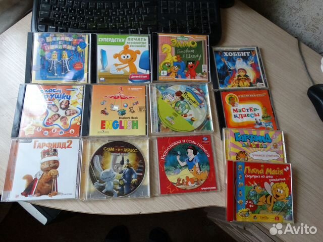 Игры,Развивайки,Английский малышам 12 шт Пакетом