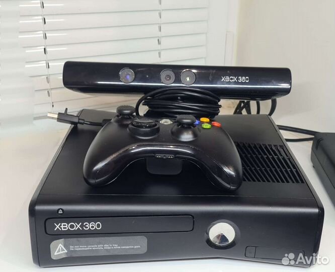 Xbox 360 slim + от 40 игр