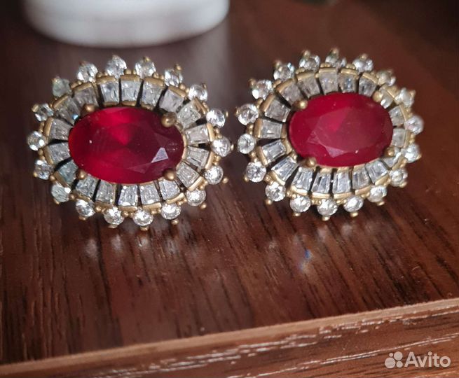 Серебряные серьги