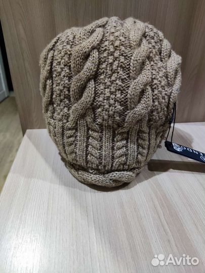 Комплект шапка и снуд женский