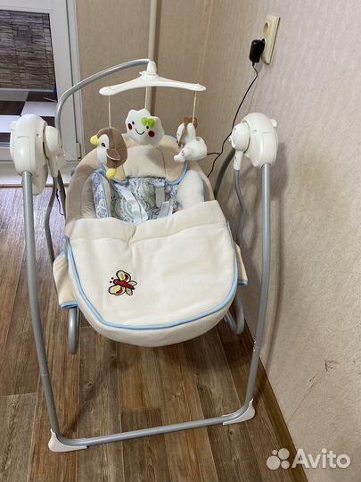 Электрокачели шезлонг Nuovita