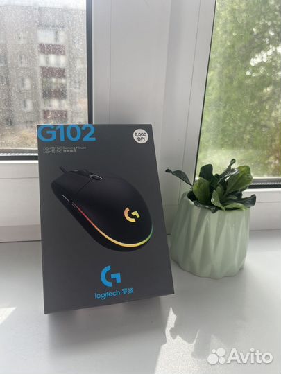 Мышка logitech g102 новая
