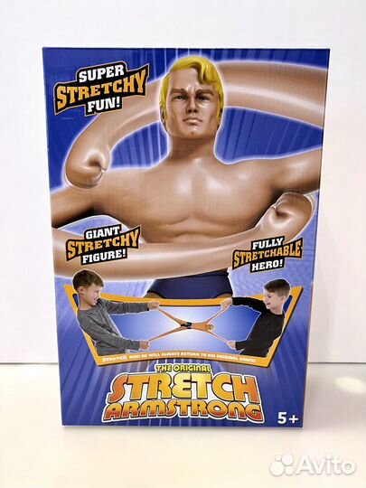 Большая Тянущаяся фигурка Стретч Армстронг