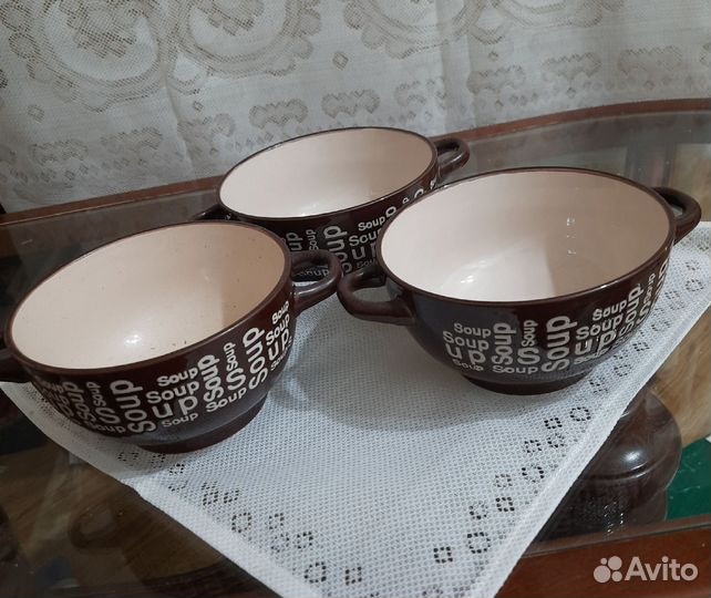 Тарелки для супа и сервис