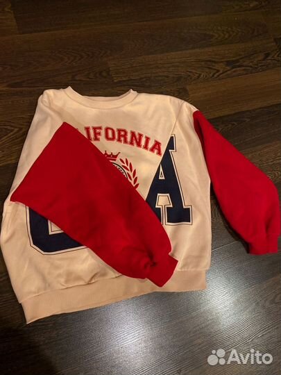 Свитшот на девочку 7-8 лет