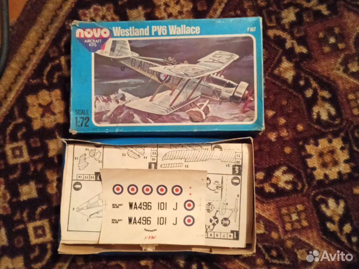 Сборная модель самолета 1 72