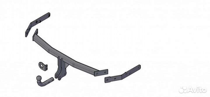 Фаркоп Трейлер 8122 Great Wall Hover Н3 New (сс 64