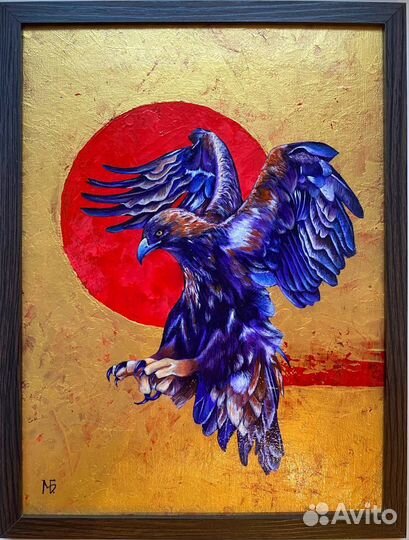 Интерьерная картина акрилом, в раме