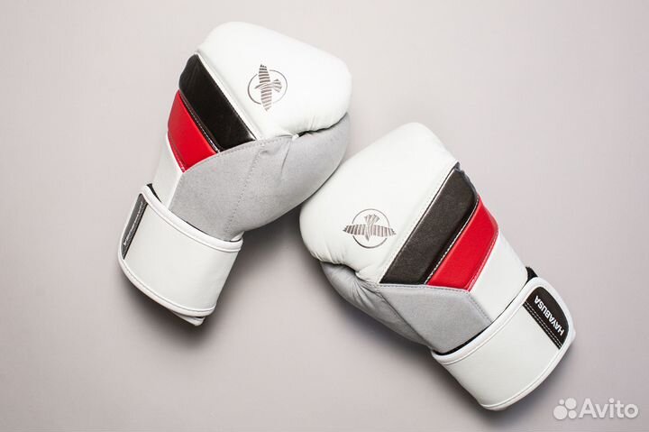 Боксерские перчатки Hayabusa T3 - White/Red