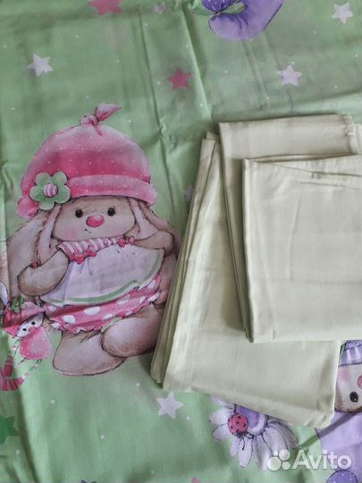 Детское постельное белье новое