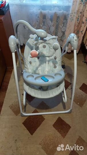 Детские качели - шезлонг